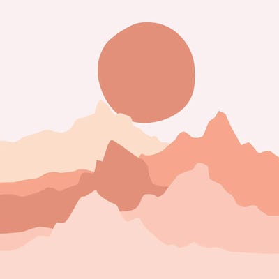 In The Shade Of The Sun by Merle Callesen multi panel art