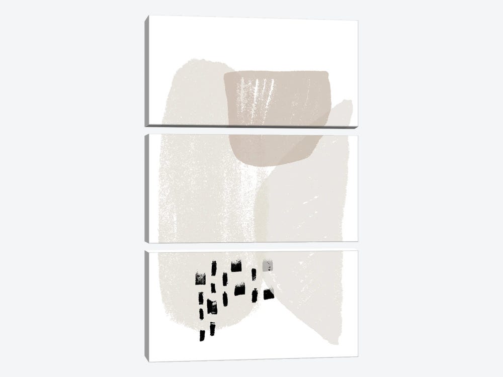 Less Is More Minimalism by Merle Callesen 3-piece Canvas Wall Art