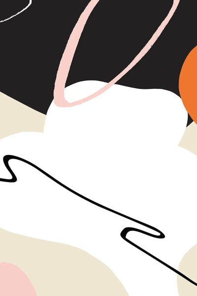 Abstract Shape Design by Merle Callesen multi panel art