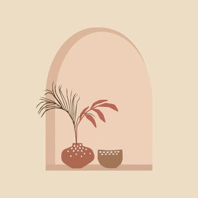 Marrakesh Vibes Minimal by Merle Callesen acrylic art print