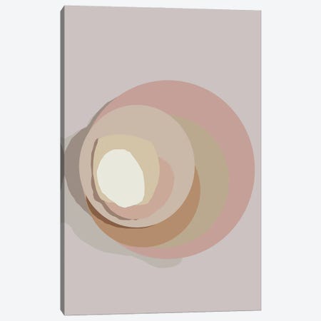 Mid Century Circles Abstracts Canvas Print #RLE69} by Merle Callesen Canvas Wall Art