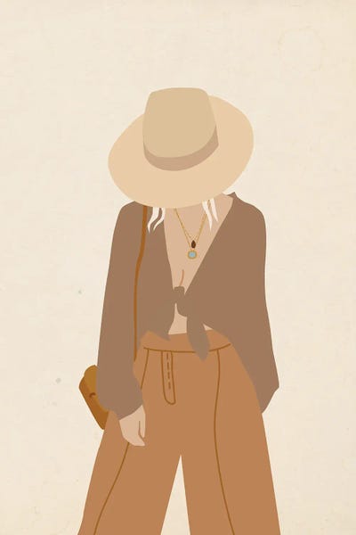 '70s Aesthetic: Minimalistic Holiday Art by Merle Callesen