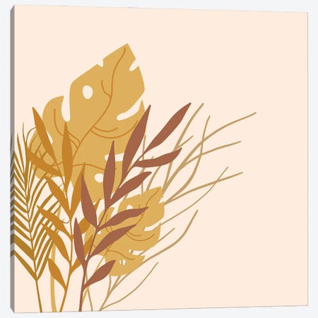 Minimalistic Nature Canvas Print #RLE76} by Merle Callesen Canvas Wall Art