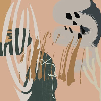 Abstract Mid Century Abstracts by Merle Callesen multi panel art