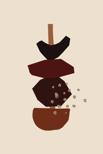 My Lovely Lucky Charm by Merle Callesen multi panel art