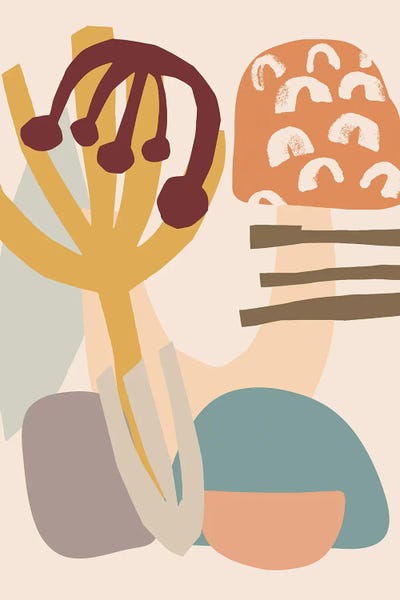 The Cut Outs Collection: Natural Shapes Shape Art by Merle Callesen