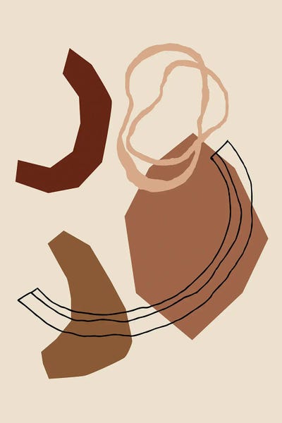 Outlandishness Illustration by Merle Callesen canvas print