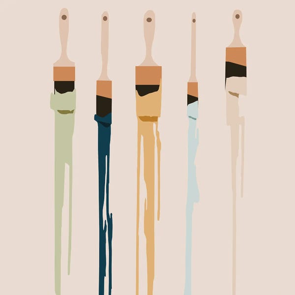 Creativity: Paint Brush Ensemble by Merle Callesen