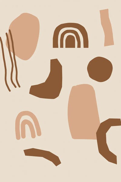 Merle Callesen: Ragbag Of Shapes Illustration by Merle Callesen