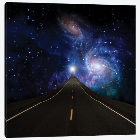Road Into Sky Canvas Print #RLF113} by Bruce Rolff Canvas Artwork