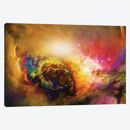 Galactic Space Canvas Print #RLF117} by Bruce Rolff Art Print