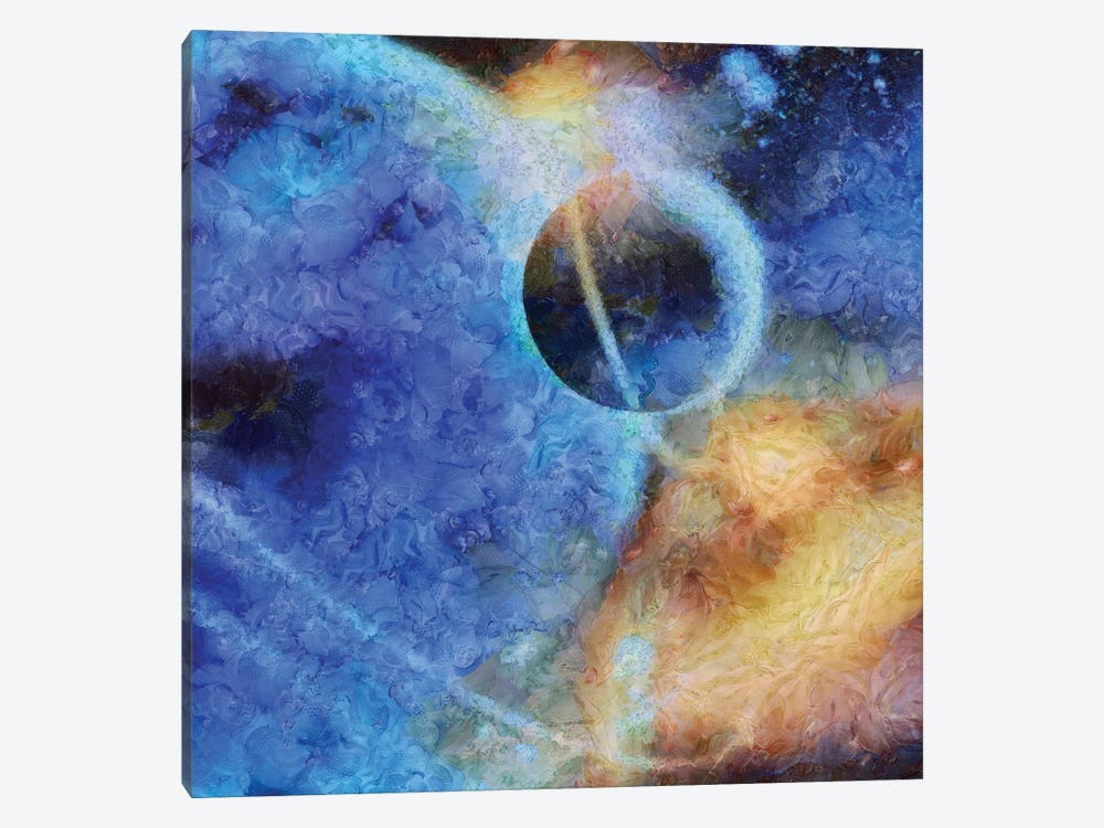 Exo-Solar Planet Painting Oil On Canvas 1-piece Canvas Art