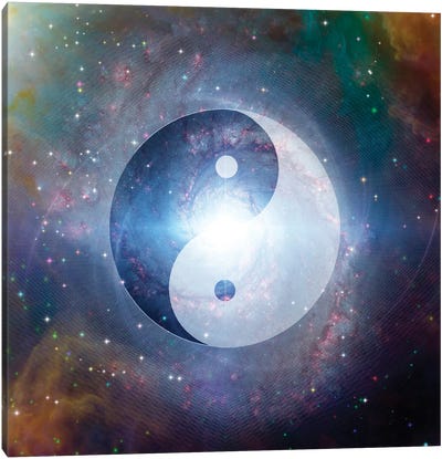 Celestial Yin-Yang Canvas Art Print