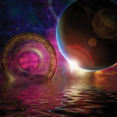 Water Planet Painting