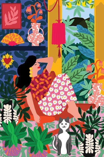 Flower Power Woman