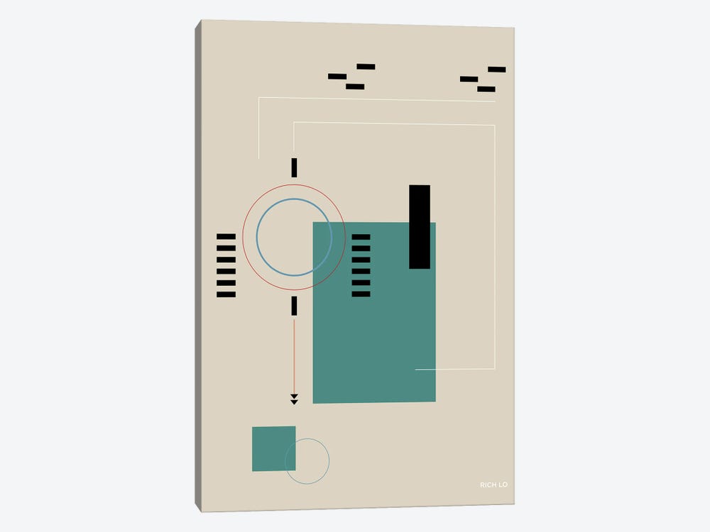 Programmer by Rich Lo 1-piece Canvas Wall Art