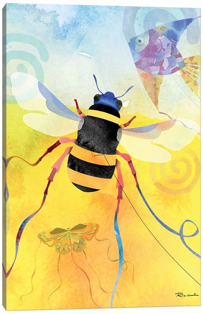 Bee Canvas Art Print