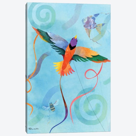 Bird Canvas Print #RLO2} by Rich Lo Canvas Artwork