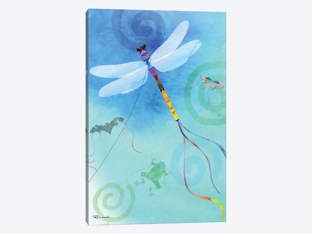 Dragonfly by Rich Lo 1-piece Canvas Wall Art