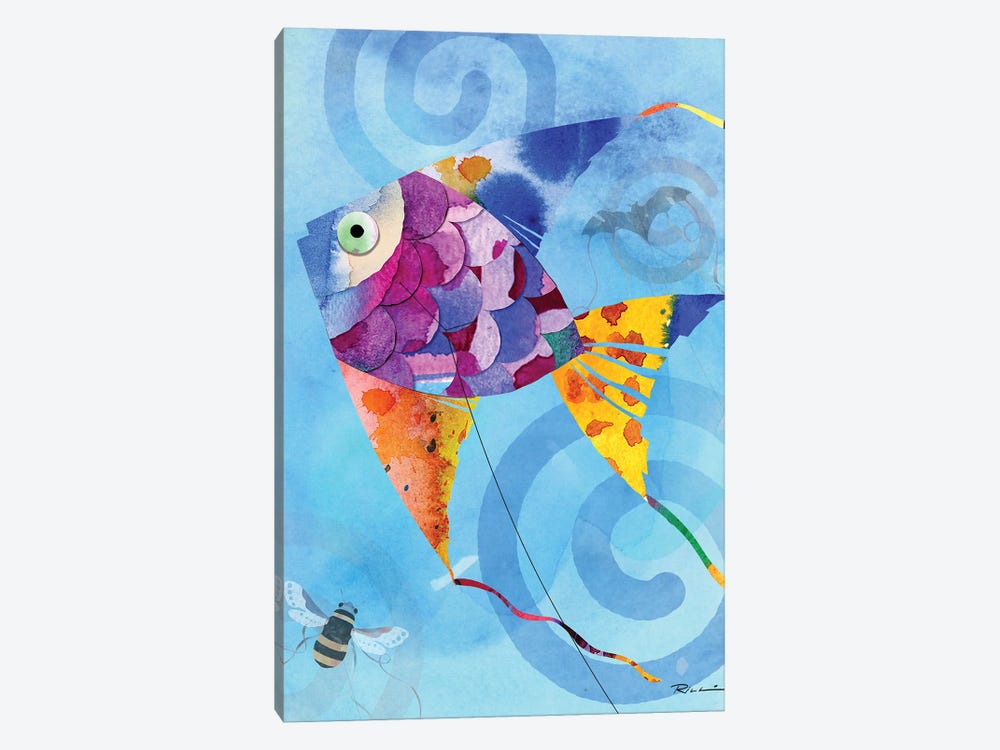 Fish by Rich Lo 1-piece Canvas Print