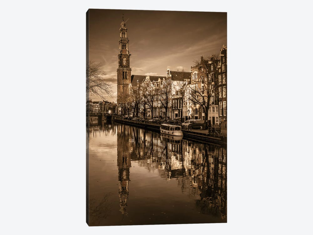 Westerkerk Amsterdam by Robin Scholte 1-piece Canvas Print