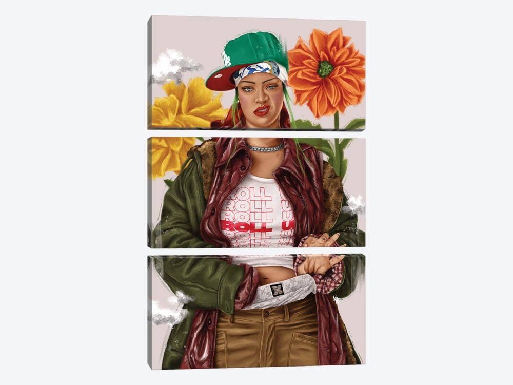 Roll Up Rih by Roll Up and Paint 3-piece Art Print