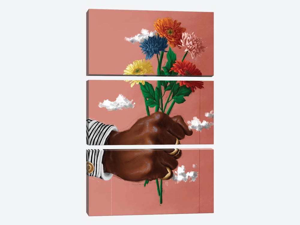 Ups by Roll Up and Paint 3-piece Art Print
