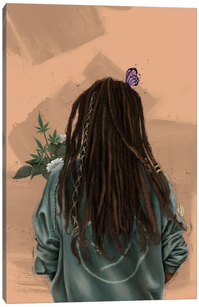 Lockd Canvas Art Print - Monarch Butterflies