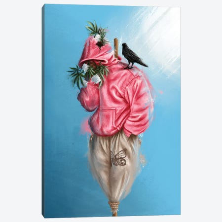 Scarecrow OG Canvas Print #RLU3} by Roll Up and Paint Canvas Art Print