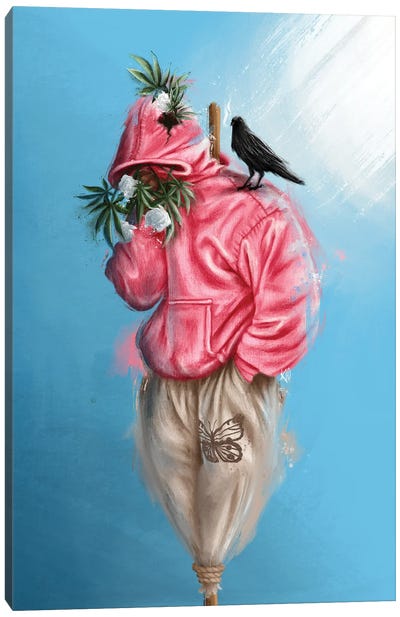 Scarecrow OG Canvas Art Print - Roll Up and Paint