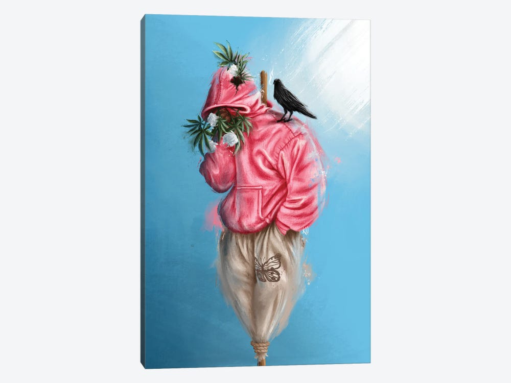 Scarecrow OG by Roll Up and Paint 1-piece Canvas Print