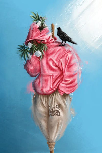 Crows: Scarecrow OG by Roll Up and Paint