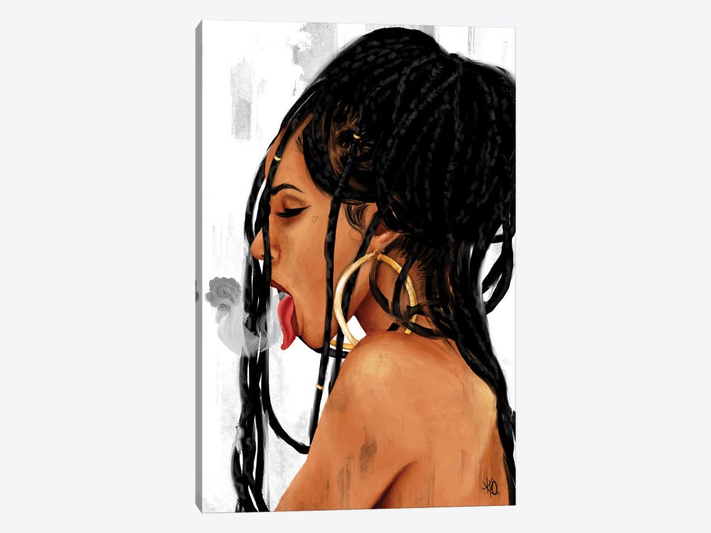 High by Roll Up and Paint 1-piece Art Print