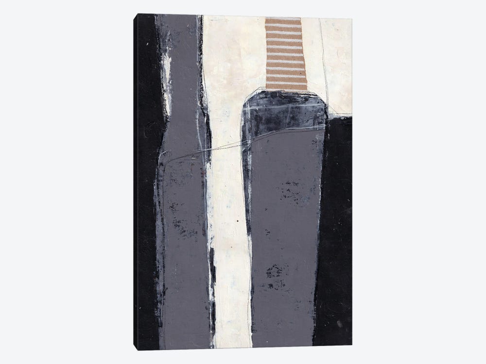 Vertical Grey by Roel Wielheesen 1-piece Canvas Art Print
