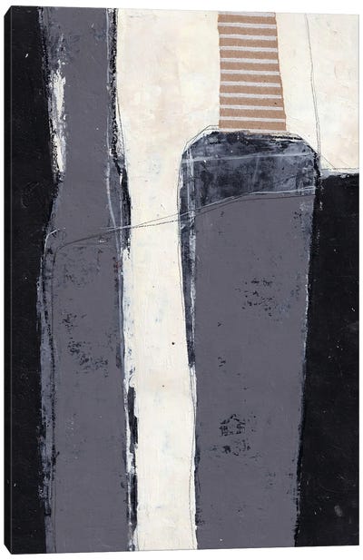 Vertical Grey Canvas Art Print - Roel Wielheesen