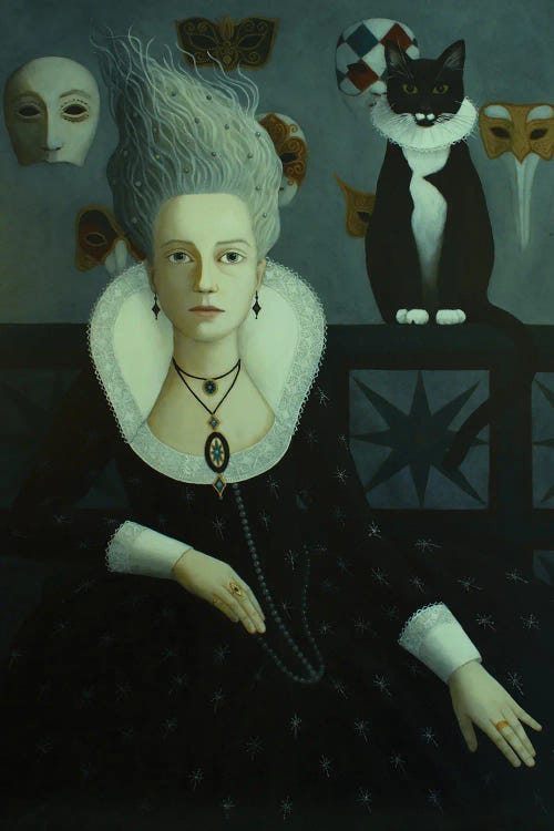 La Regina Micia by Rosalind Lyons wall art