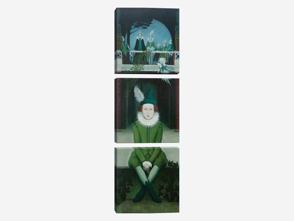 No More Yielding But A Dream by Rosalind Lyons 3-piece Canvas Artwork