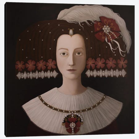 You Have Beguiled Me With A Counterfeit Canvas Print #RLX18} by Rosalind Lyons Canvas Artwork