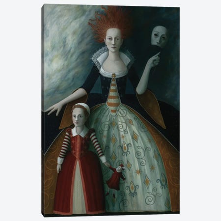 There's Magic In Thy Majesty Canvas Print #RLX20} by Rosalind Lyons Canvas Art Print
