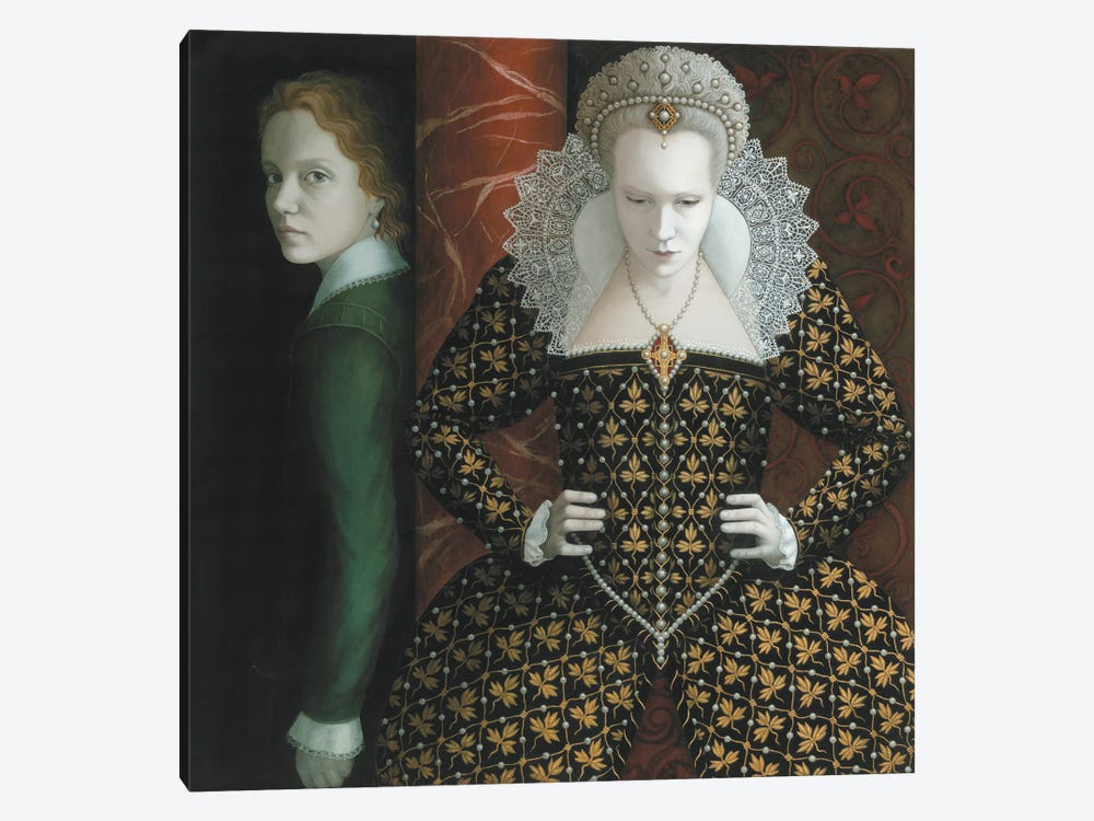 Cesario And Olivia by Rosalind Lyons 1-piece Canvas Wall Art