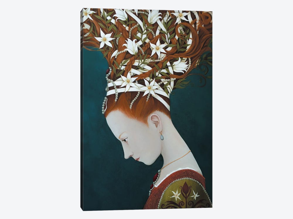 Maybe She Doth But Counterfeit by Rosalind Lyons 1-piece Canvas Wall Art