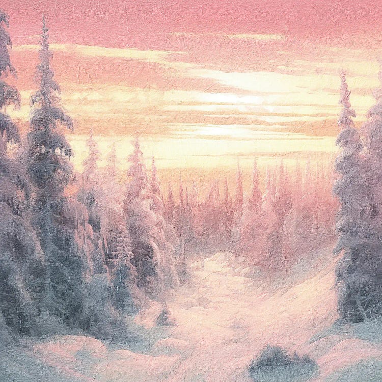 Winter Sunset IV by Willow Studio wall art