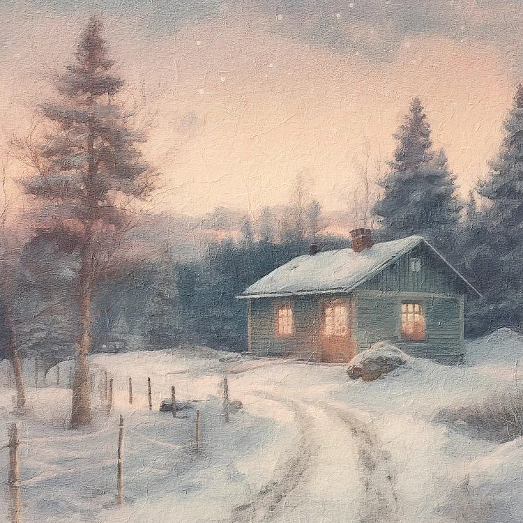 Winter Sunset VII by Willow Studio wall art