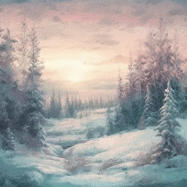 Winter Sunset XI by Willow Studio wall art
