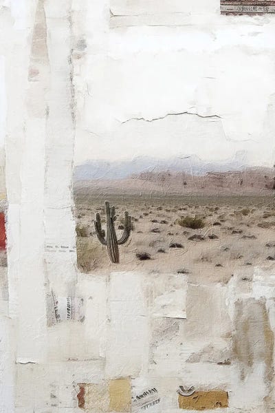 Western Décor: Desert Collage IX by Willow Studio