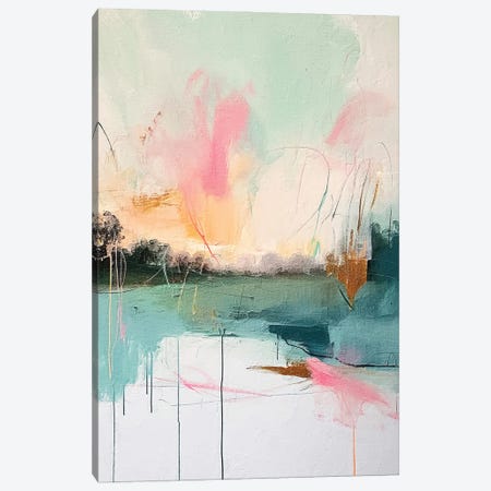 Abstract Sunrise III Canvas Print #RLY109} by RileyB Canvas Art