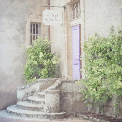 Violet Door by Willow Studio canvas print
