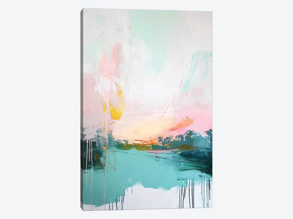 Abstract Sunrise IV by RileyB 1-piece Canvas Artwork