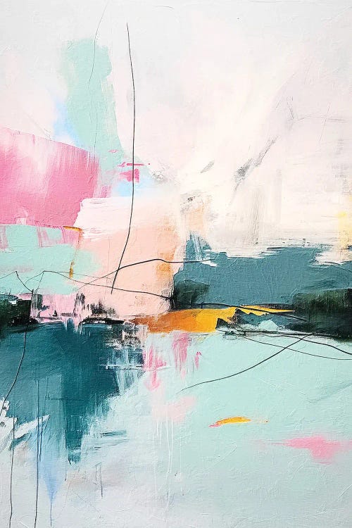 Abstract Sunrise VI by Willow Studio wall art