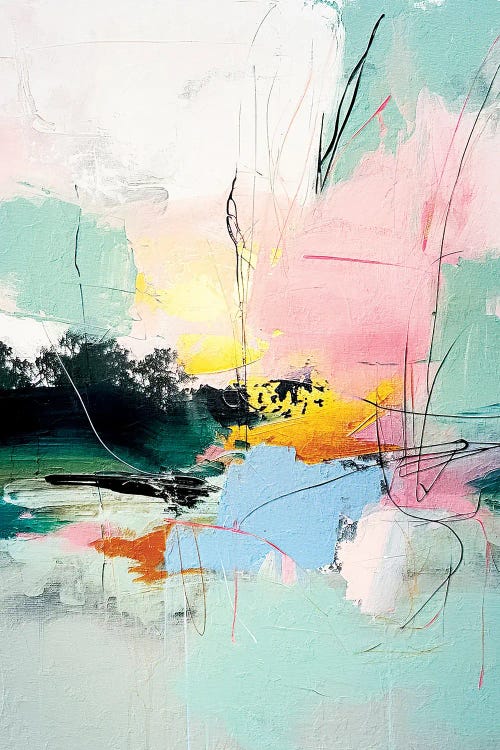 Abstract Sunrise VII by Willow Studio wall art